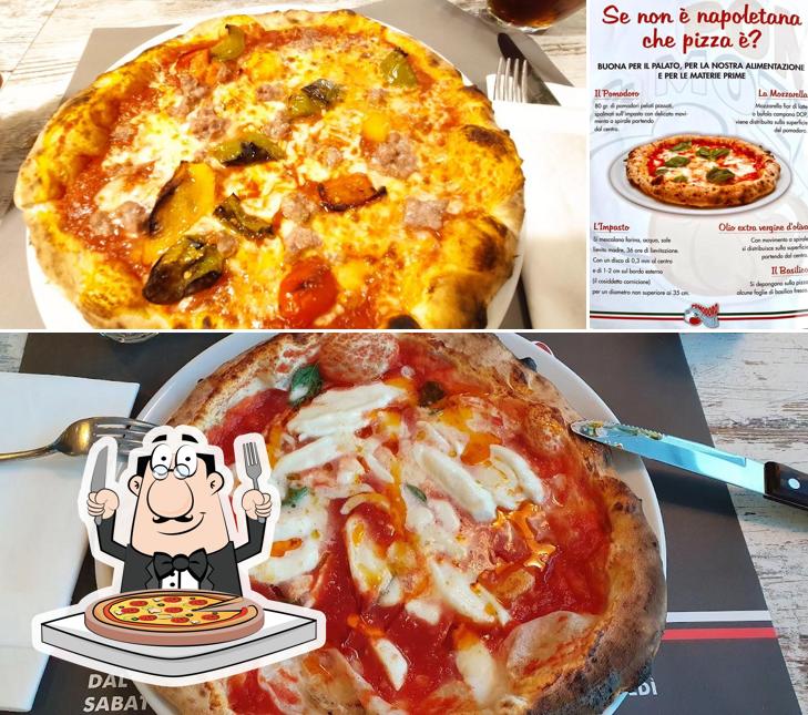 Scegli una pizza a Pomodoro & Mozzarella
