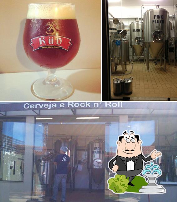O Cervejaria Küd se destaca pelo exterior e álcool