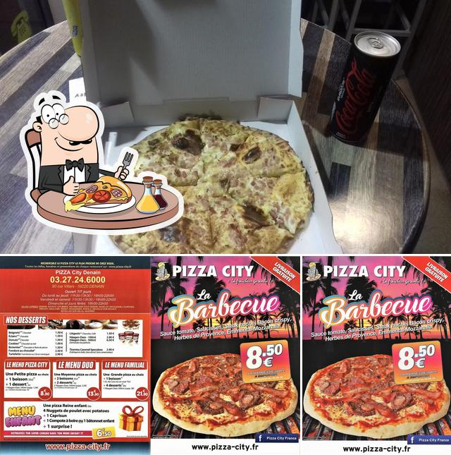 Prenez des pizzas à Pizza City Denain