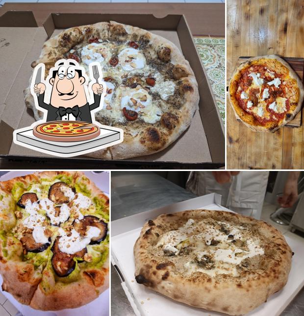 Pick various kinds of pizza