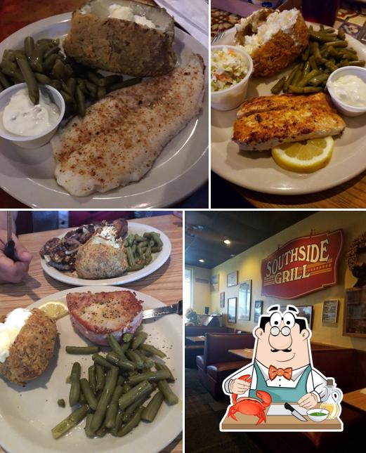 Order seafood at Southside Grill