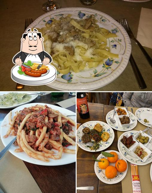 Cibo al Trattoria La Pentolaccia Zafferana Etnea