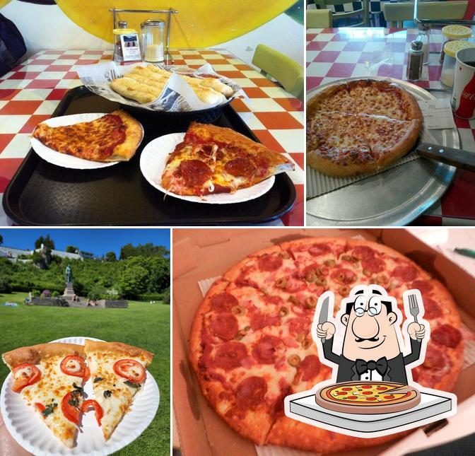 En Island Slice Pizzeria, puedes saborear una pizza