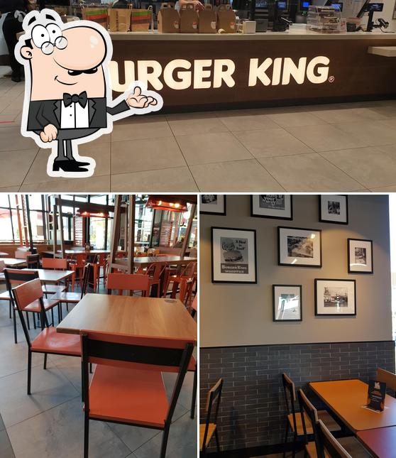 L'intérieur de Burger King