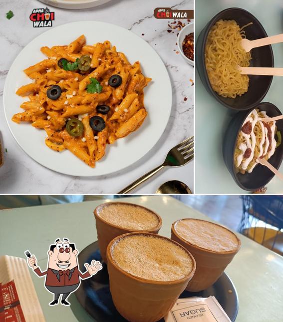 Food at Apna Chai wala Sodal
