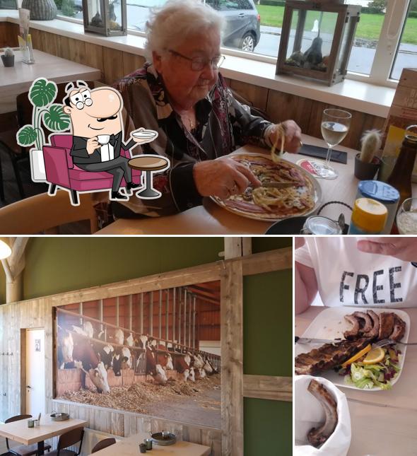 Installez-vous à l'une des tables de Pannenkoekboerderij 't Koepelbos