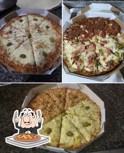 Escolha diversos tipos de pizza