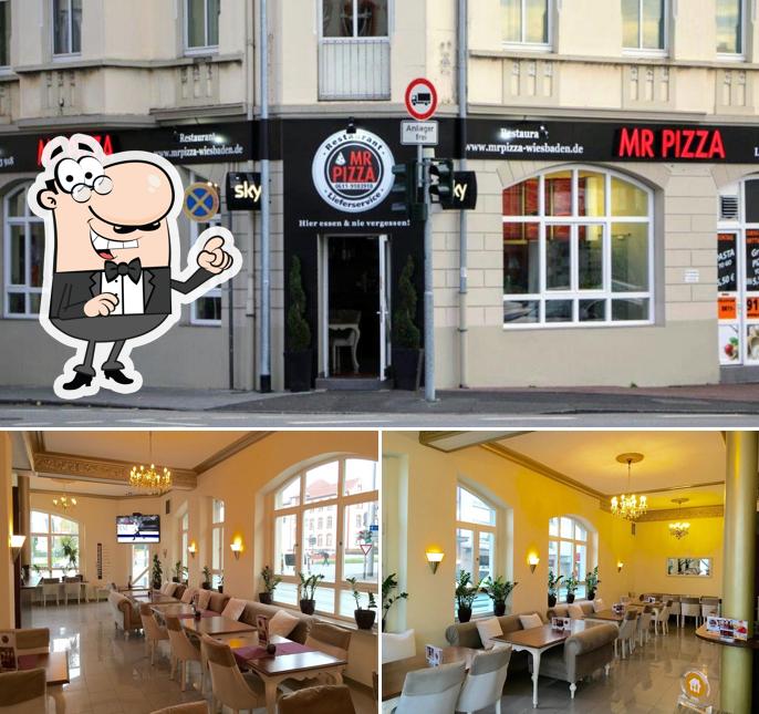 L'intérieur de Mr. Pizza Wiesbaden