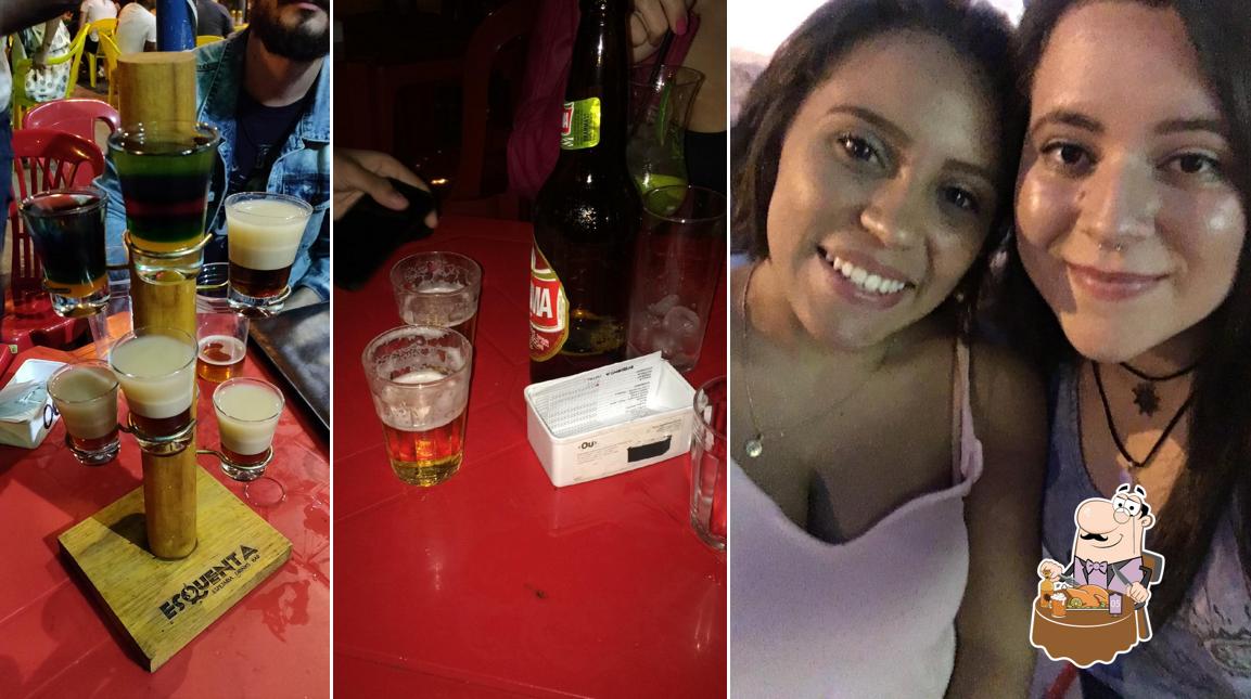 Você pode tomar uma tulipa de cerveja leve ou escura