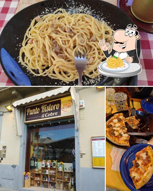 Spaghetti alla carbonara al Il Cobre Punto Ristoro