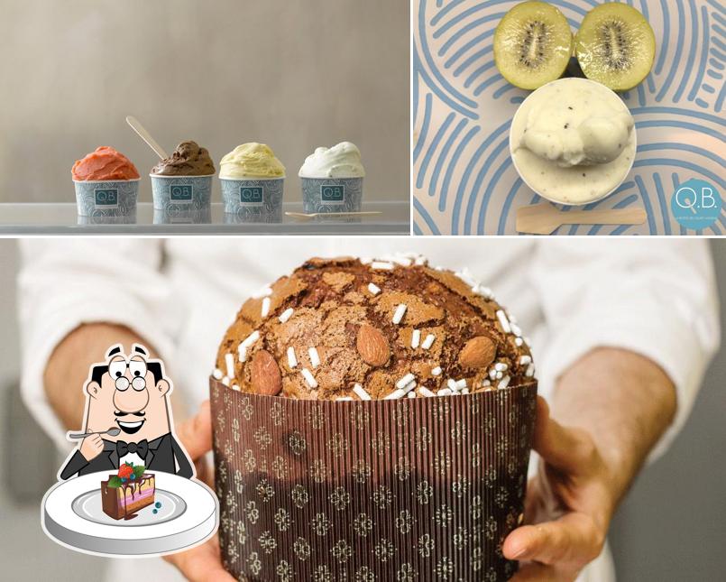 Torta al cioccolato al Q.b. Gelato