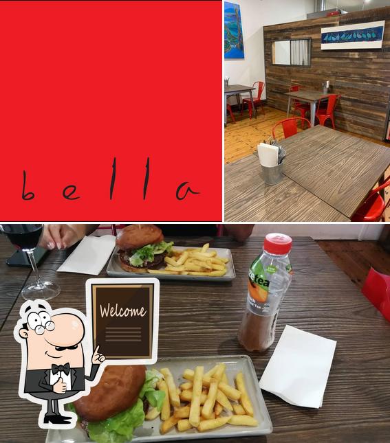 Bella Cafe & Pizza Bar, 64 Dauncey St in Kingscote Restaurant menu