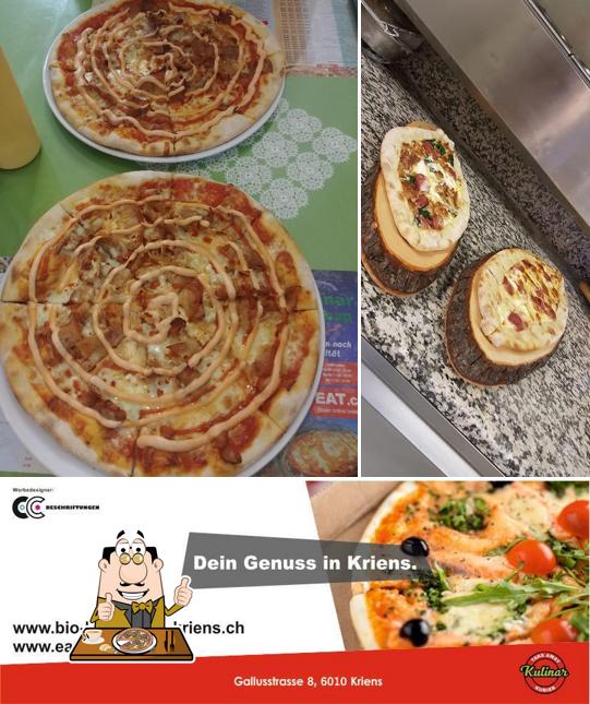 Prova una pizza a Kulinar- Cheese- Kebab & Pizza Haus Kriens - since 1999