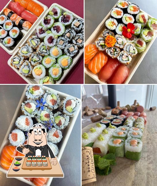 Choisissez de nombreuses options de sushi