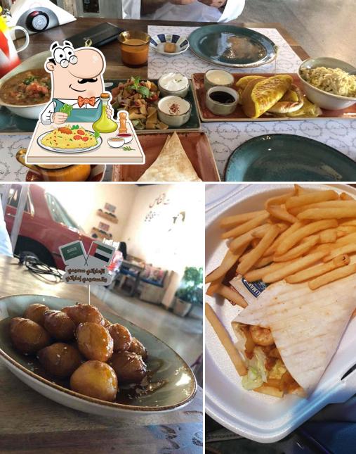 Emirates Tea khalifa city restaurant, Abu Dhabi, Theyab Bin Eissa