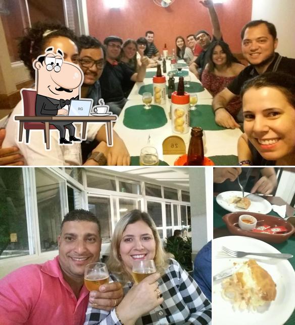 O interior do Friggere Pizza Frita