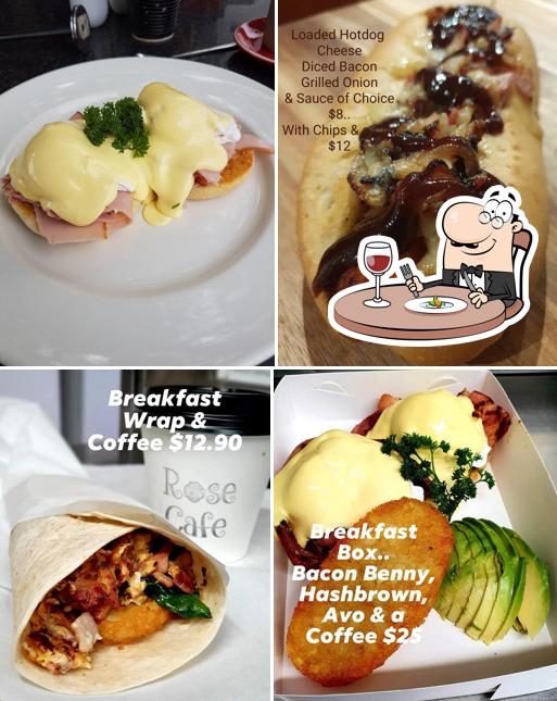 Rose Garden Cafe in Kilmore Restaurant menu and reviews