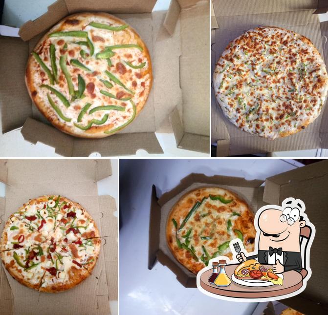 Order different types of pizza