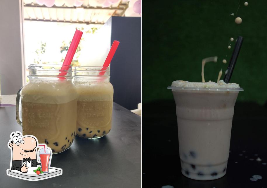 Enjoy a beverage at GULP CAFE