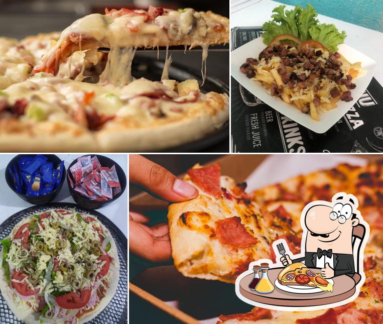 Experimente diferentes variedades de pizza