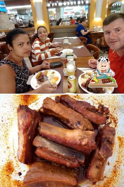 Baby back ribs at Panela De Barro Restaurante