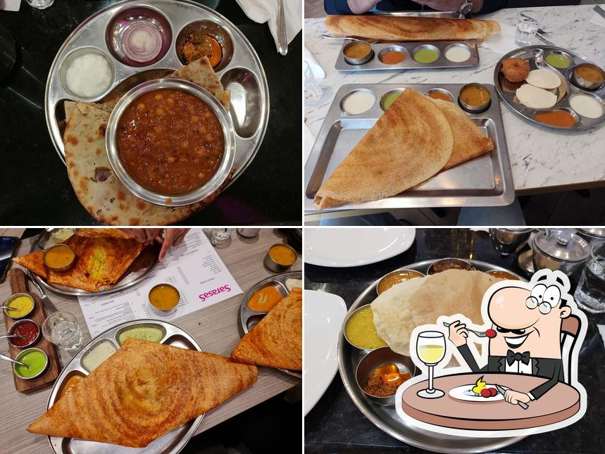 Блюда в "Sarasas Indian Restaurant Hayes"