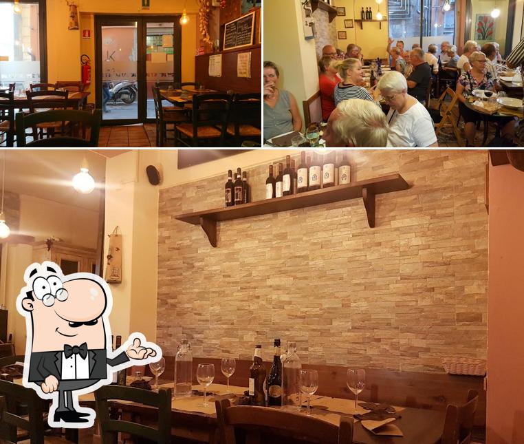 Dai un'occhiata agli interni di La Ghiotteria