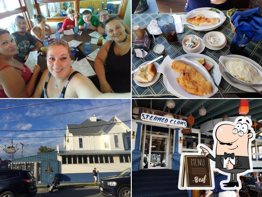 Admirals' Inn in Alexandria Bay Restaurant menu and reviews