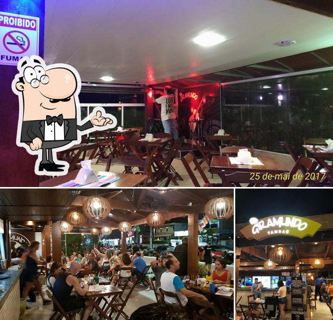 Veja imagens do interior do Giramundo Drinks + Food Tambaú