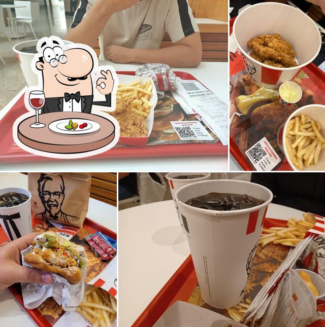 Comida em KFC