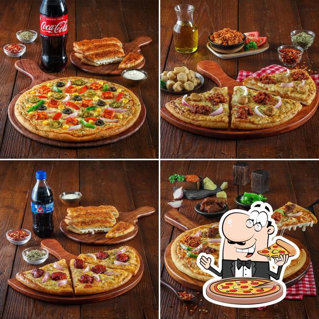 Try out different variants of pizza