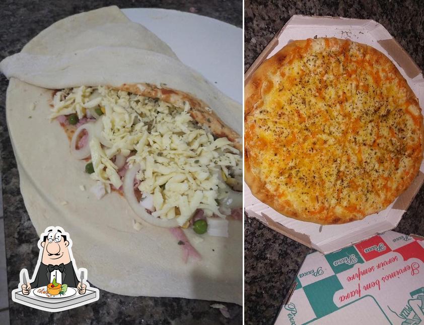 Comida em Master Chef Pizzas