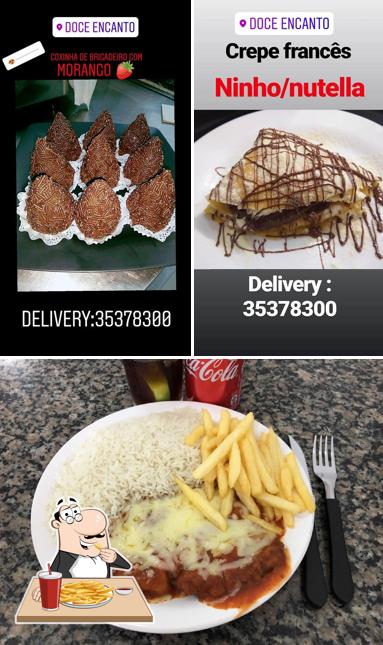 Peça fritas no Doce Encanto