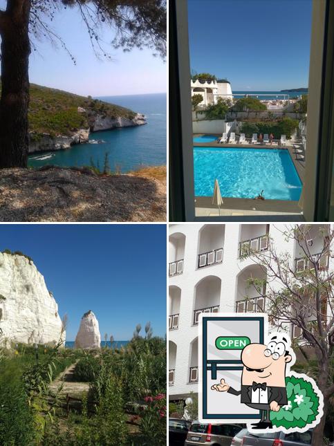 Gli esterni di Hotel Falcone