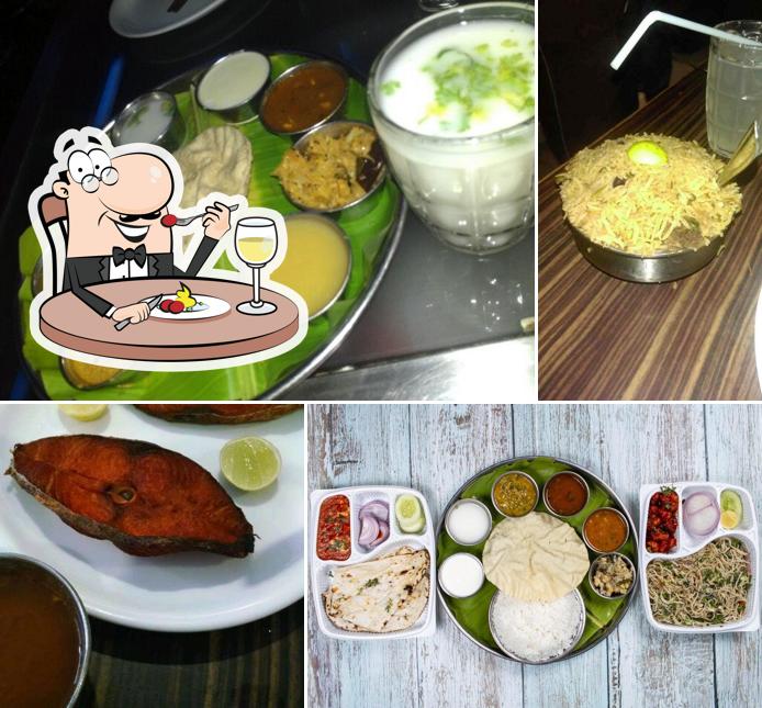 Meals at Nandhini Deluxe - Andhra Restaurant - Jayanagar
