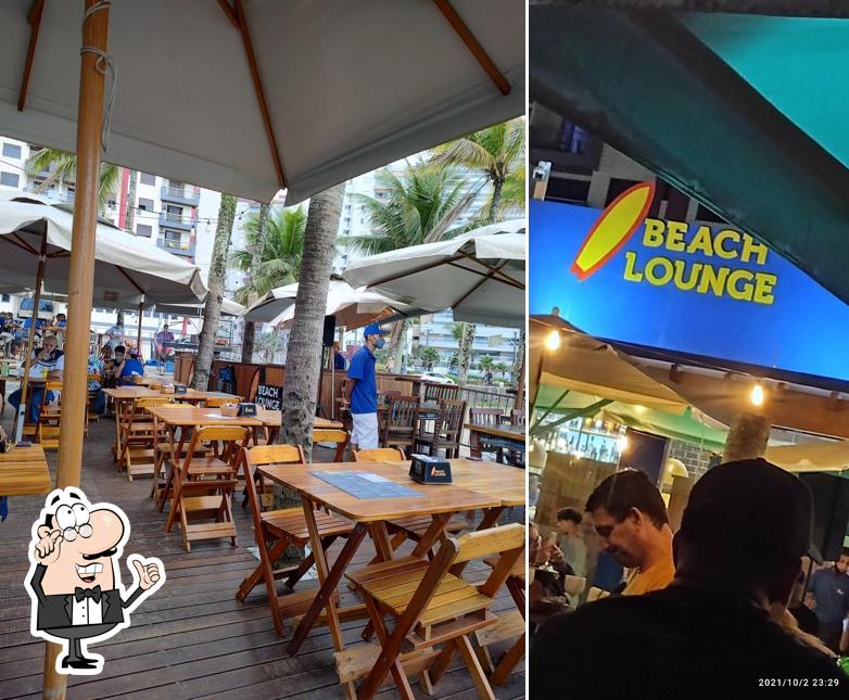 O interior do Beach Lounge