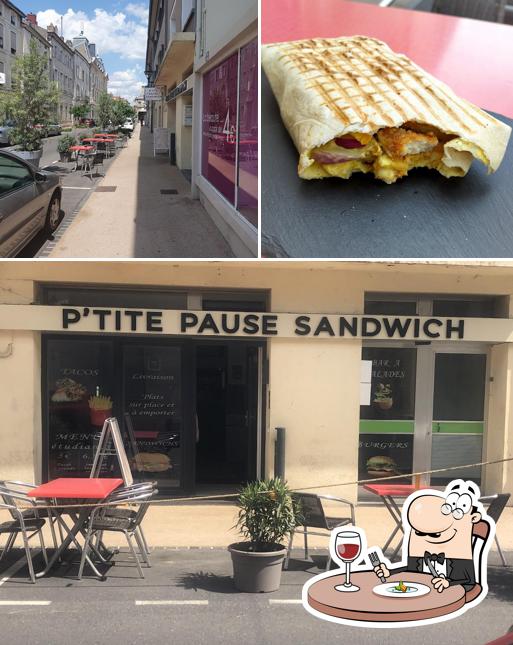 Nourriture à P'tite Pause Sandwich