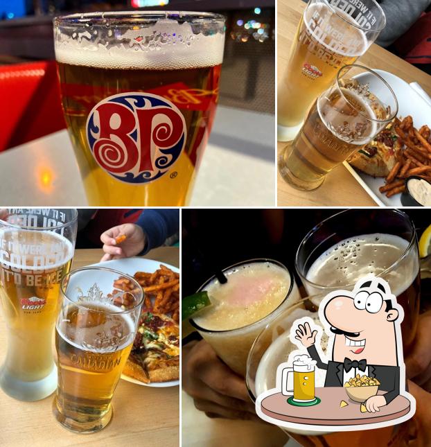 Boston Pizza offre une variété de bières