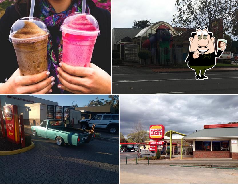 Enjoy a beverage at Hungry Jack's Burgers Hawthorn