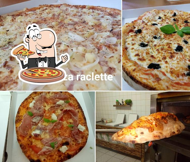 Choisissez des pizzas à La Casa Nostra