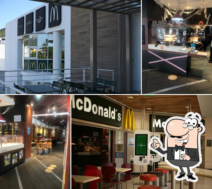 L'intérieur de McDonald's Grand Var Est