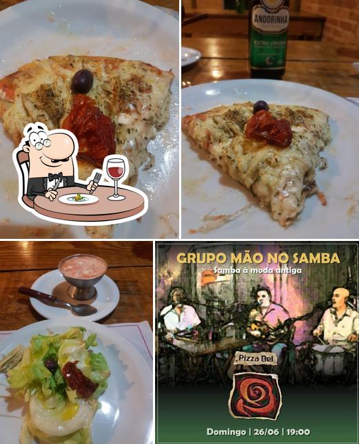 Comida em Pizza Bel