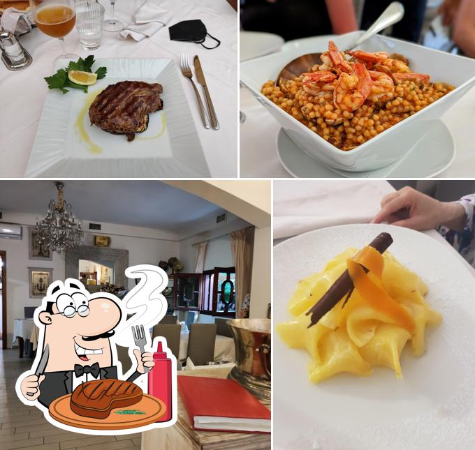 Prenditi i un pasto a base di carne a Ristorante da Silvio