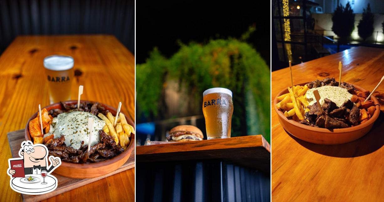 Platos en Barra Tap House