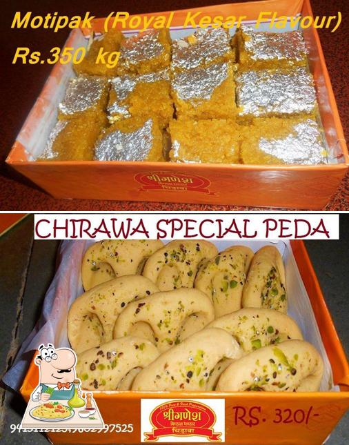 Meals at Shree Ganesh Misthan Bhandar Chirawa Wala