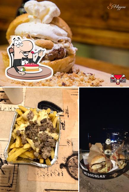 Family Burger serve un'ampia gamma di dolci