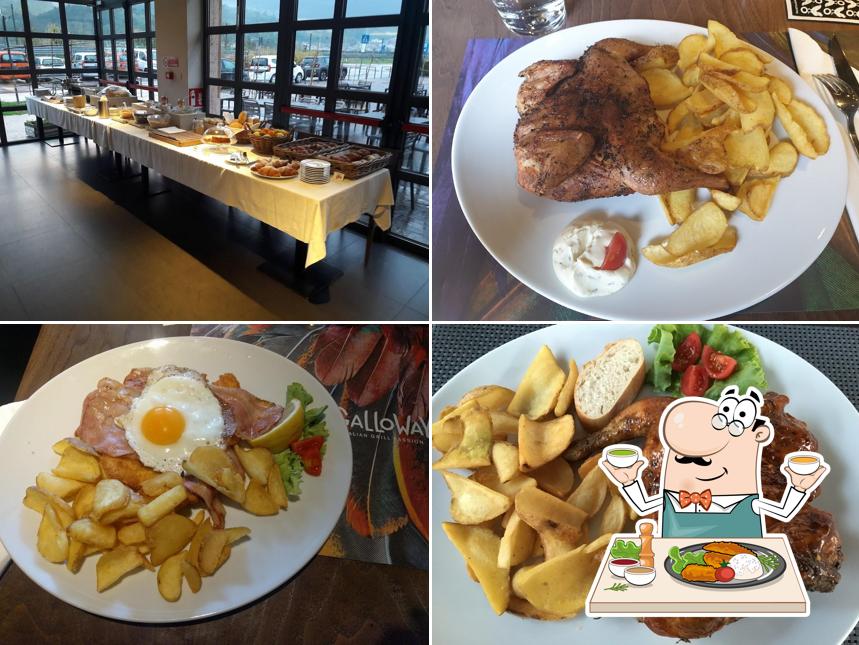 Cibo al Ristorante Galloway