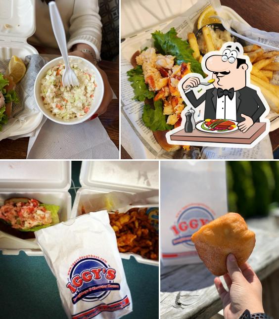 Iggy's Doughboys & Chowder House in Narragansett Restaurant menu and