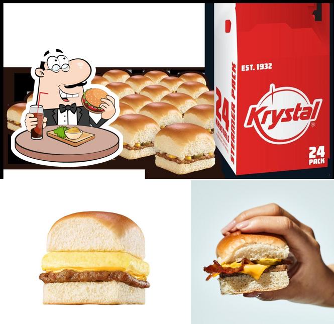 Krystal, 7856 US51 in Millington Restaurant menu and reviews