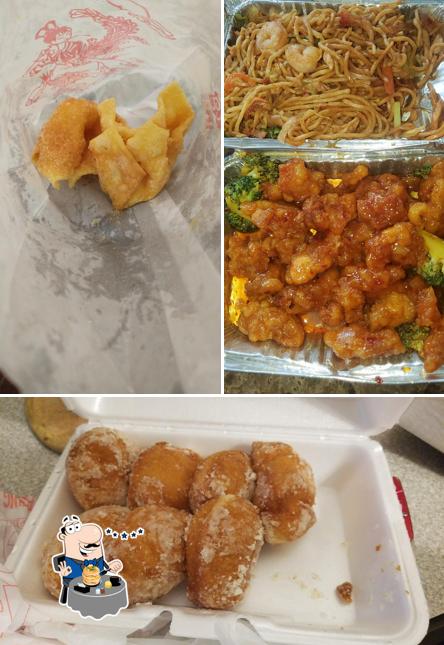 Comida en Number One Chinese Restaurant